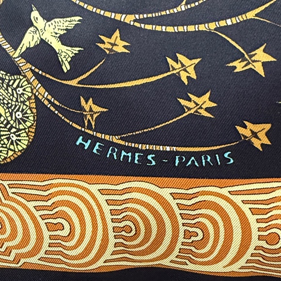 Hermes Carre 90 Silk Scarf - Picture 4 of 5